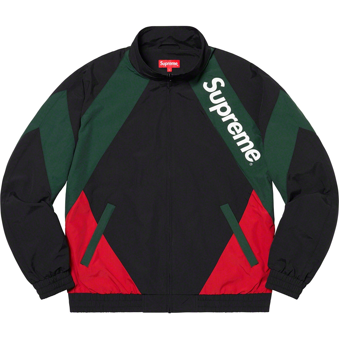 Paneled Track Jacket view 8